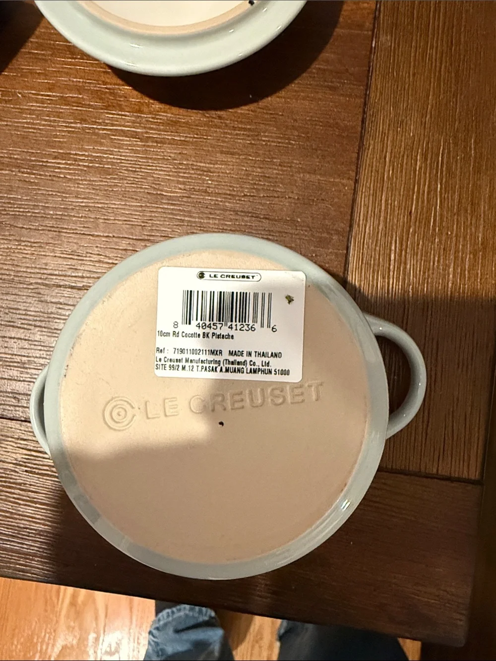 Le Creuset pistachio